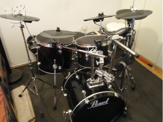 PoulaTo: ΗΛΕΚΤΡΟΝΙΚΗ + ΦΥΣΙΚΗ DRUMS --> SUPER SET 2 ΣΕ 1!!!